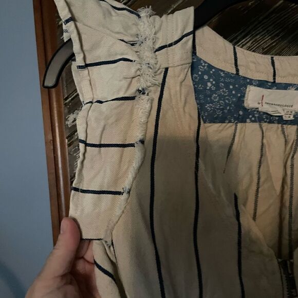 By Anthropologie Hedda striped jumpsuit - Picture 8 of 11